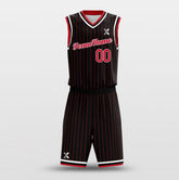 Rockets Black - Customized Basketball Jersey Design for Team