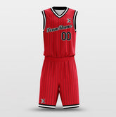 Rockets Red - Customized Basketball Jersey Design for Team