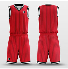 Rockets Red - Customized Basketball Jersey Design for Team