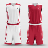 Serrated - Customized Reversible Basketball Jersey Set Design BK260610S