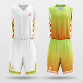 Sunset - Custom Reversible Sublimated Basketball Jersey Set