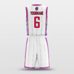 Toronto White - Customized Basketball Jersey Set Design
