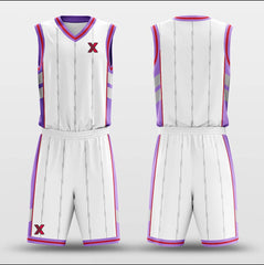 Toronto White - Customized Basketball Jersey Set Design