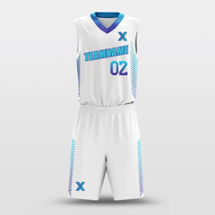 Braid White - Customized Basketball Jersey Set Design