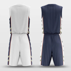 Battleship - Customized Reversible Sublimated Basketball Set
