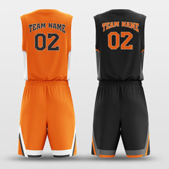 Burning - Customized Reversible Sublimated Basketball Set