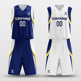 CLASSIC29 - Customized Kid's Reversible Sublimated Basketball Set