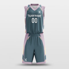 CLASSIC34- Customized Kid's Sublimated Basketball Set