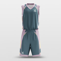 CLASSIC34- Customized Kid's Sublimated Basketball Set