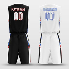 Classic43 - Customized Reversible Sublimated Basketball Set