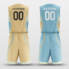 Coastline - Customized Reversible Sublimated Basketball Set