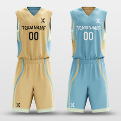 Coastline - Customized Reversible Sublimated Basketball Set
