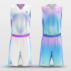 Cotton Candy - Customized Reversible Sublimated Basketball Set