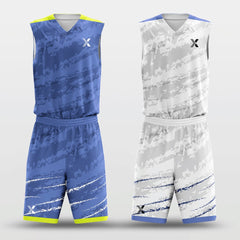 Floating Cloud - Customized Reversible Sublimated Basketball Set
