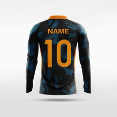 Ink - Customized Men's Sublimated Long Sleeve Soccer Jersey