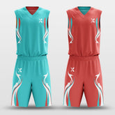 Shadowflame - Customized Reversible Sublimated Basketball Set
