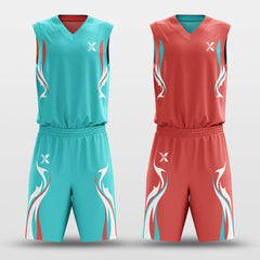 Shadowflame - Customized Reversible Sublimated Basketball Set