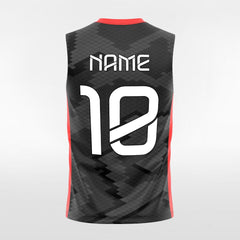 Mosaic Camouflage - Customized Men's Sublimated Sleeveless Soccer Jersey