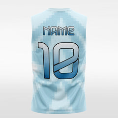 Mosaic - Customized Men's Sublimated Sleeveless Soccer Jersey