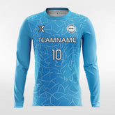 Partenopei - Customized Kids Sublimated Long Sleeve Soccer Jersey