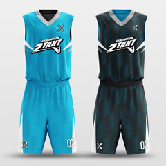 Particles - Customized Reversible Sublimated Basketball Uniforms