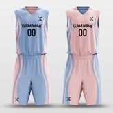 CLASSIC28 - Customized Reversible Sublimated Basketball Set