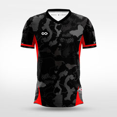 Red world - Custom Soccer Jersey for Men Sublimation - WS201GYVM3