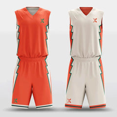 Rock Climbing - Customized Reversible Sublimated Basketball Set