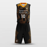 Rock - Custom Sublimated Basketball Jersey Set