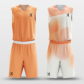 Setting Sun - Customized Reversible Sublimated Basketball Set