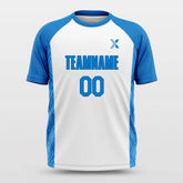 Ice Crystals - Customized Short Sleeve Jersey Loose Shoulder