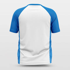 Ice Crystals - Customized Short Sleeve Jersey Loose Shoulder
