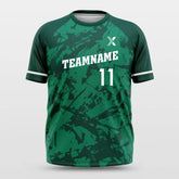 Ink Wash- Customized Short Sleeve Jersey Loose Shoulder