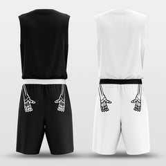 Skeleton - Customized Reversible Sublimated Basketball Uniforms