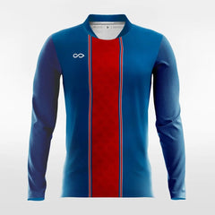 Apollo - Customized Men's Sublimated Long Sleeve Soccer Jersey