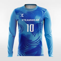 Limited Secret 1 - Custom Kids Long Sleeve Soccer Jersey Design