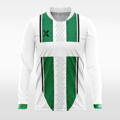Obliging- Customized Men's Sublimated Long Sleeve Soccer Jersey