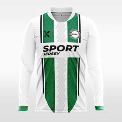 Obliging- Customized Men's Sublimated Long Sleeve Soccer Jersey