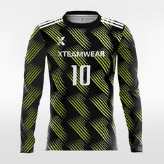 Retro Ⅱ - Customized Kids Sublimated Long Sleeve Soccer Jersey