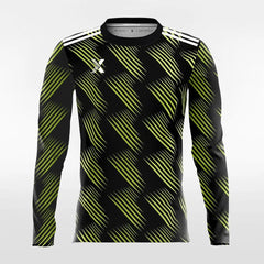 Retro Ⅱ - Customized Men's Sublimated Long Sleeve Soccer Jersey