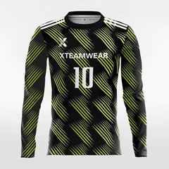 Retro Ⅱ - Customized Men's Sublimated Long Sleeve Soccer Jersey