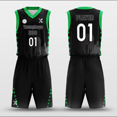 Star Flare - Custom Sublimated Basketball Jersey Set