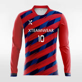 Thorn - Customized Men's Sublimated Long Sleeve Soccer Jersey