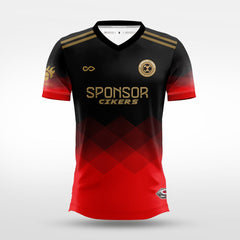 Volcano - Custom Soccer Jersey for Men Sublimation - WS201GYVT3
