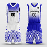 Classic58 - Customized Reversible Sublimated Basketball Set