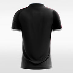Cool Black Moire Pattern - Custom Kids Soccer Jerseys Design