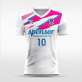 Cool Wind - Women Custom Soccer Jerseys Design Pink Sublimated