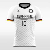 Retro White - Custom Kids Soccer Jerseys Design Chevron