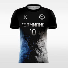 Vintage Black Marble - Kids Custom Soccer Jerseys Design