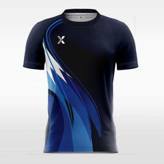 Vintage Fox - Custom Kids Soccer Jerseys Navy Blue Design